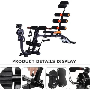 22 in 1 Six Pack Abdominal Trainer with Pedals